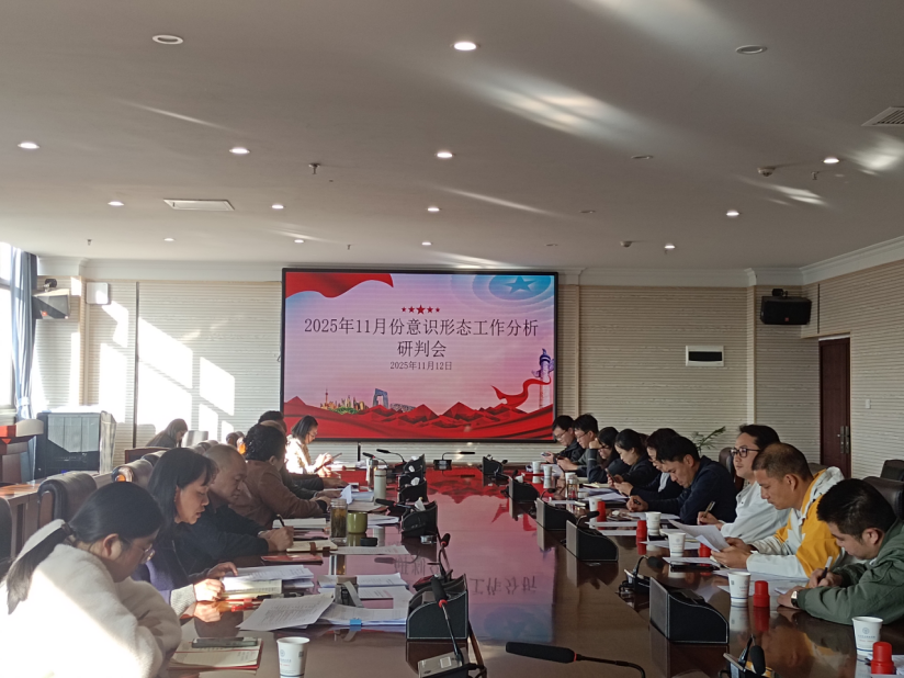 beat365平台官方网站党委组织召开2025年11月份意识形态工作专题会议